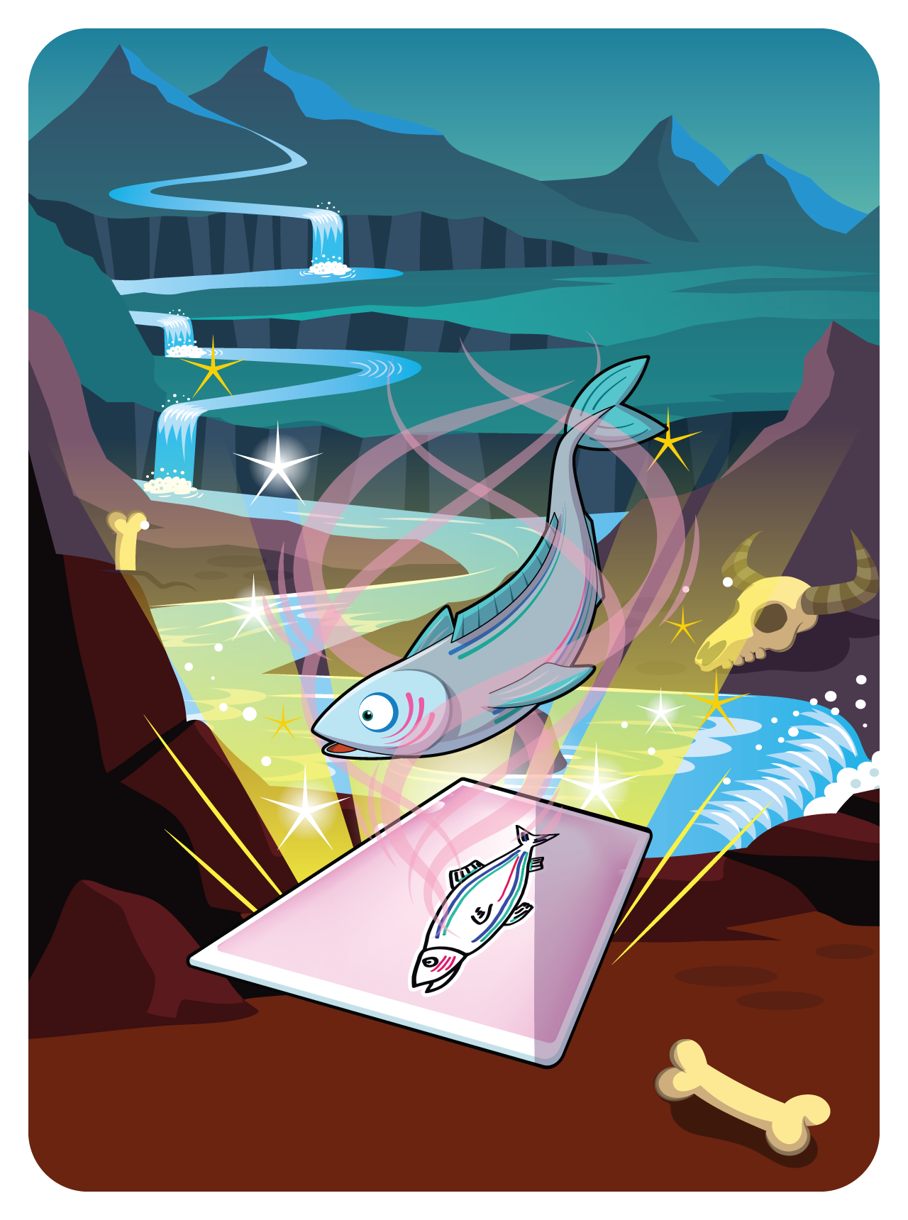 Gary Vaynerchuk - VeeFriends Series 2 - Spiffy Salmon #8544 - NFT # 8544