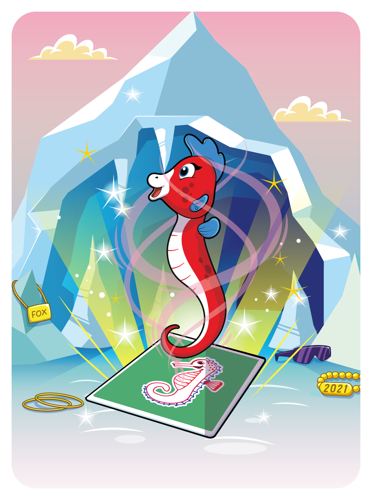 Gary Vaynerchuk - VeeFriends Series 2 - Spontaneous Seahorse #8582 - NFT # 8582