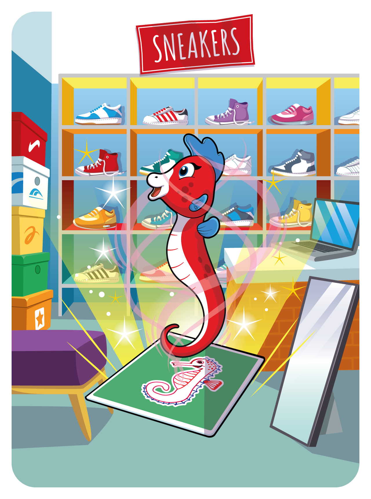 Gary Vaynerchuk - VeeFriends Series 2 - Spontaneous Seahorse #8594 - NFT # 8594