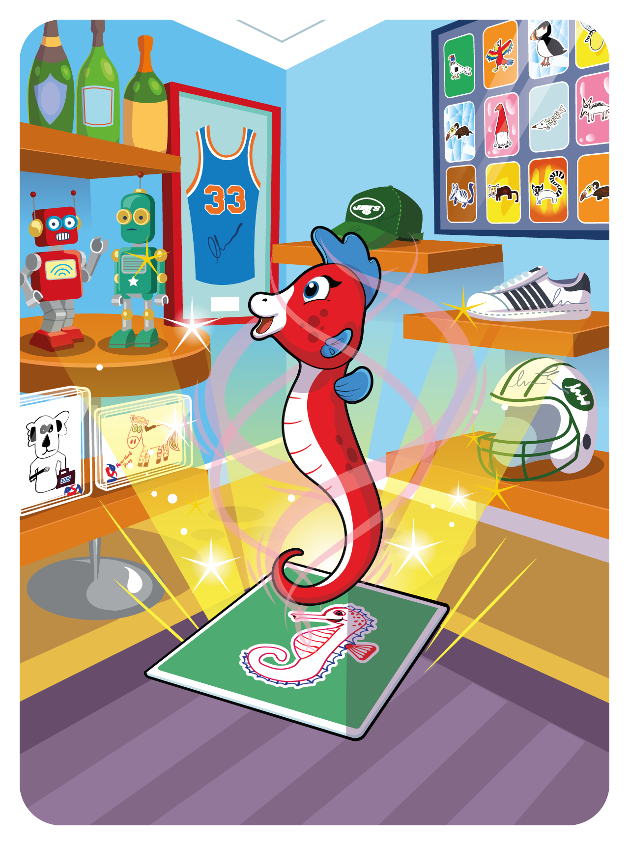 Gary Vaynerchuk - VeeFriends Series 2 - Spontaneous Seahorse #8606 - NFT # 8606