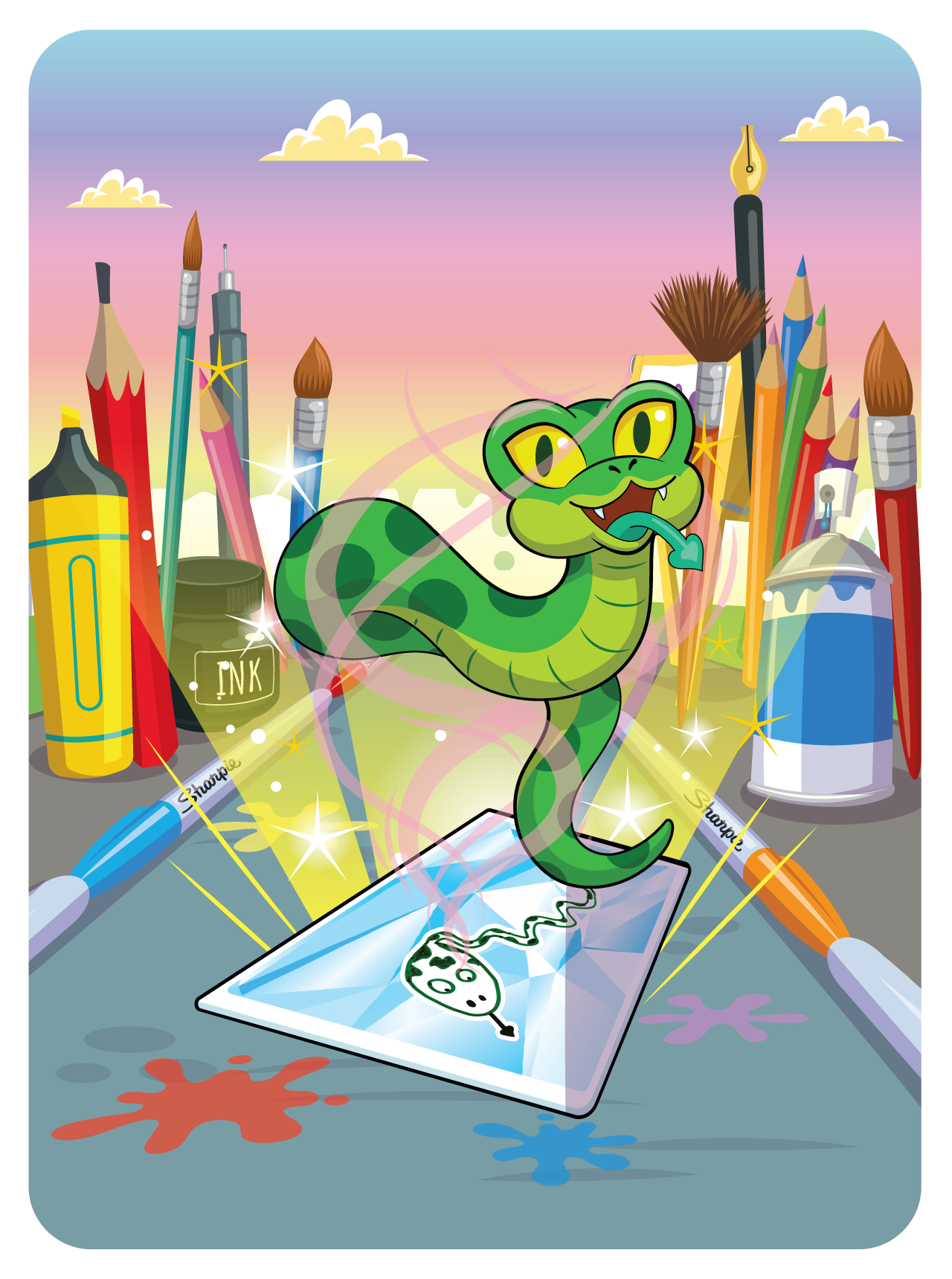 Gary Vaynerchuk - VeeFriends Series 2 - Steadfast Snake #8638 - NFT # 8638