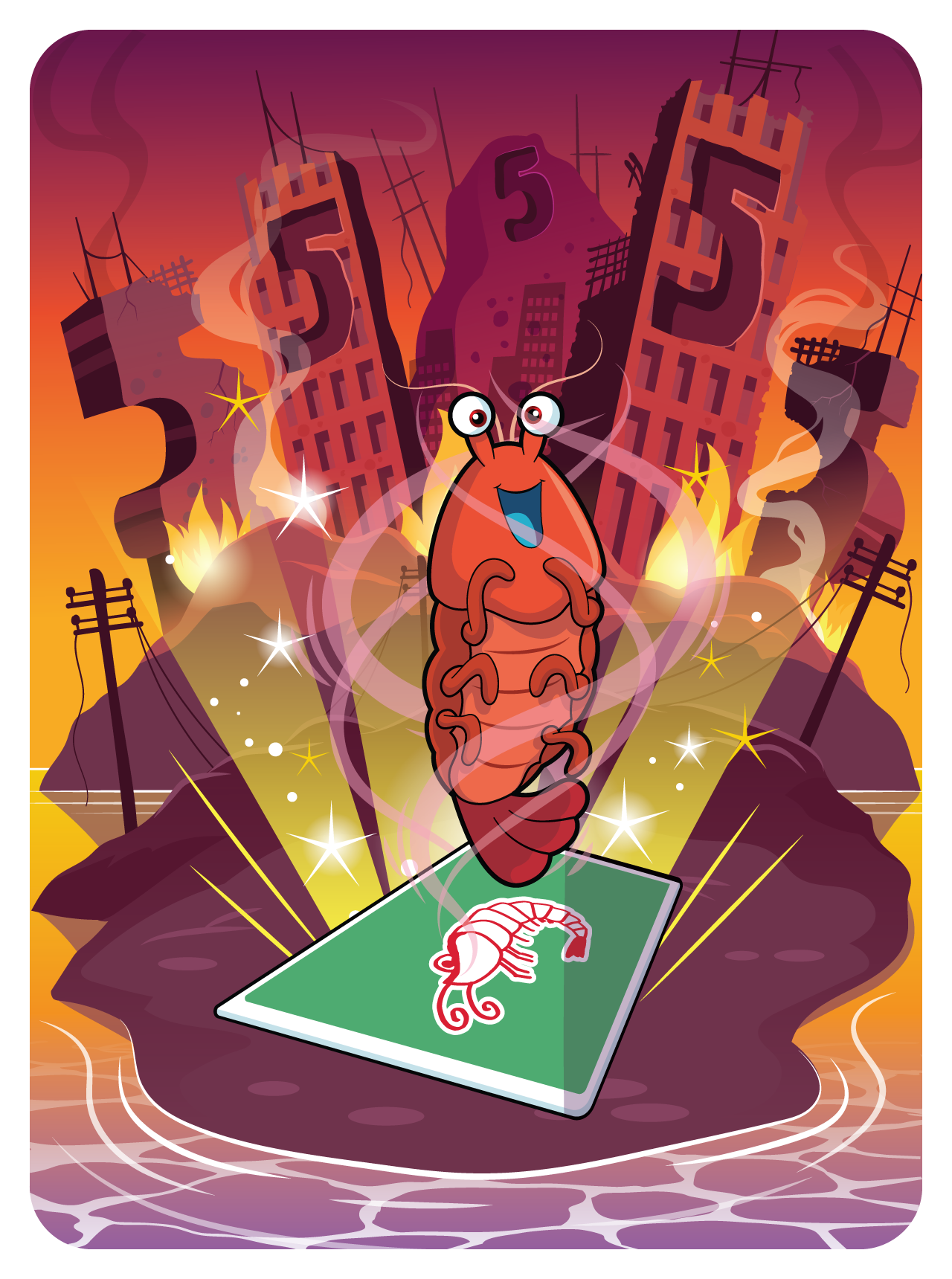 Gary Vaynerchuk - VeeFriends Series 2 - Sufficient Shrimp #8733 - NFT # 8733