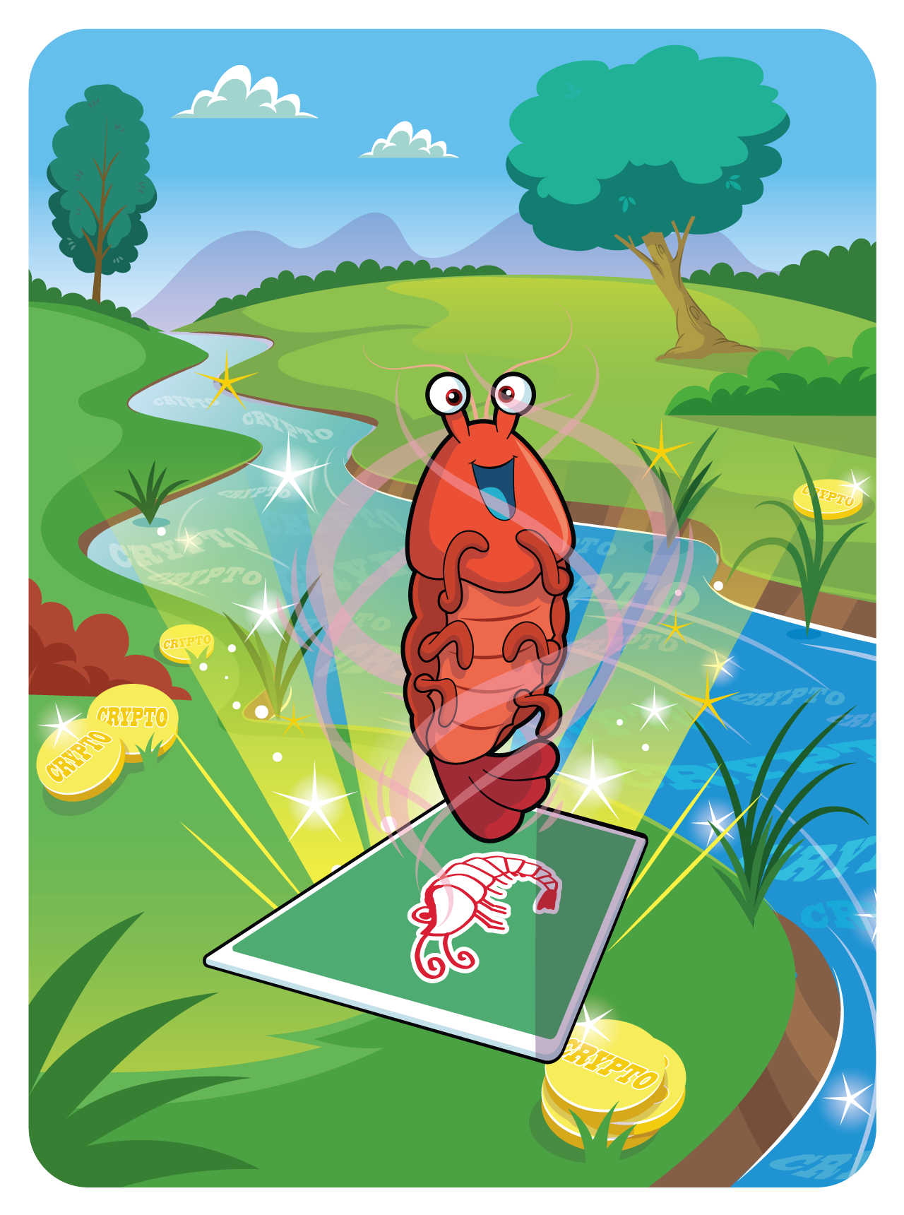 Gary Vaynerchuk - VeeFriends Series 2 - Sufficient Shrimp #8757 - NFT # 8757