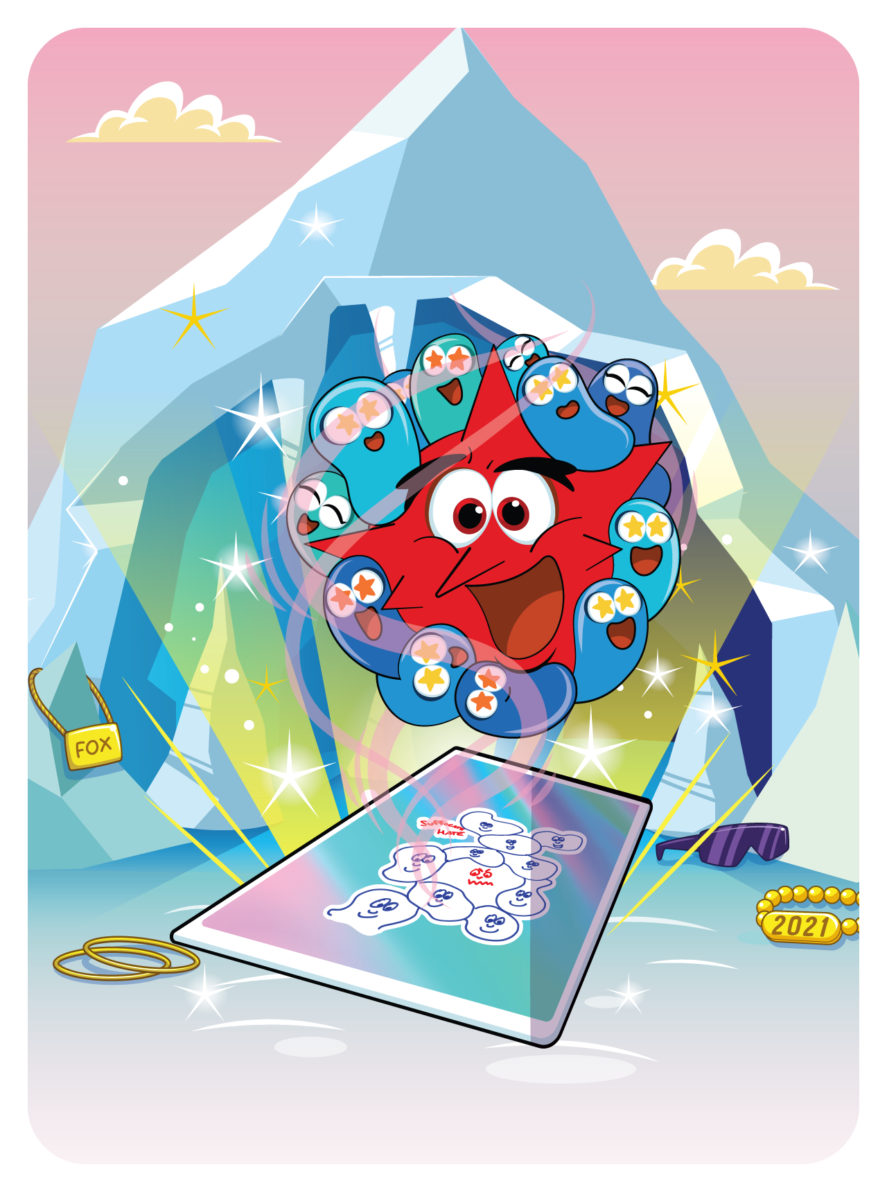 Gary Vaynerchuk - VeeFriends Series 2 - Suffocate Hate #8792 - NFT # 8792