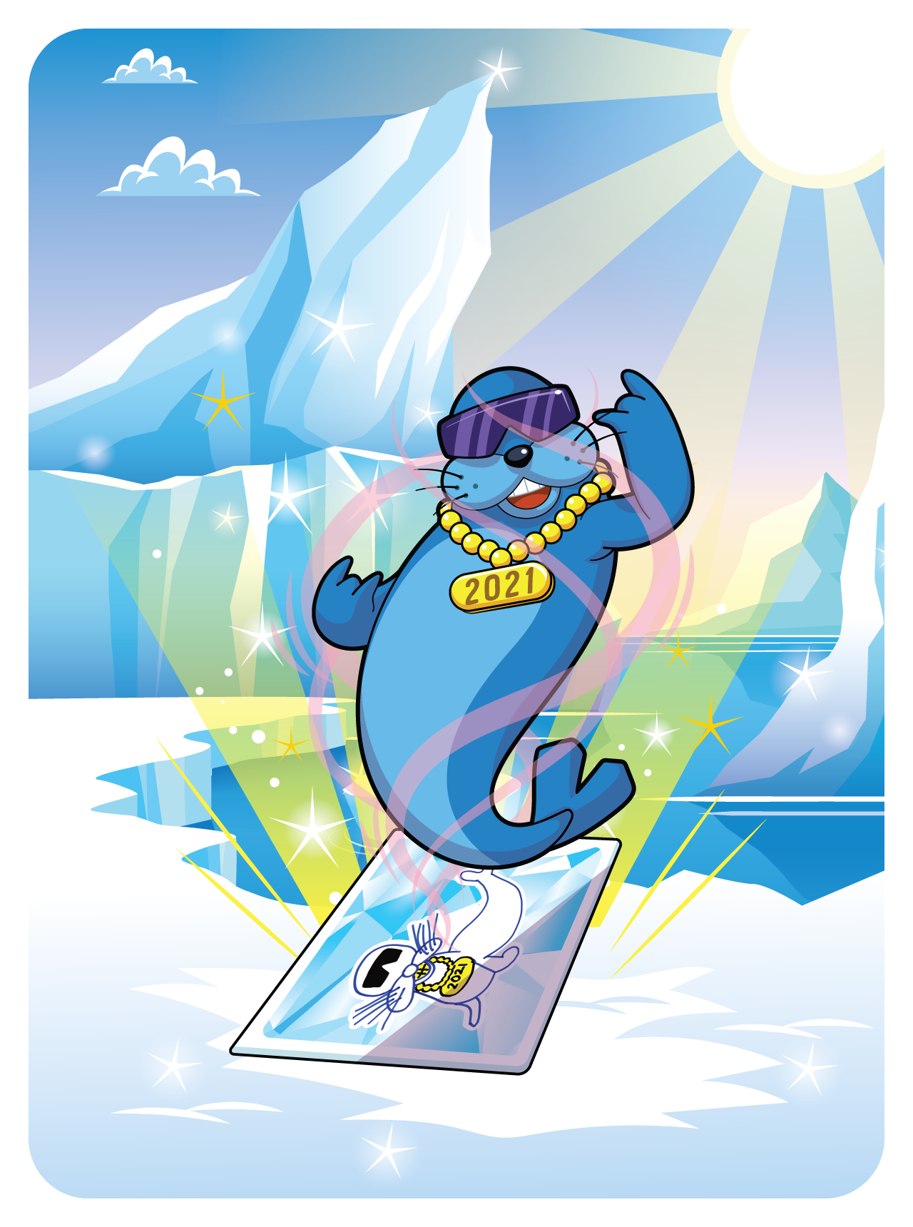 Gary Vaynerchuk - VeeFriends Series 2 - Swaggy Sea Lion #8813 - NFT # 8813