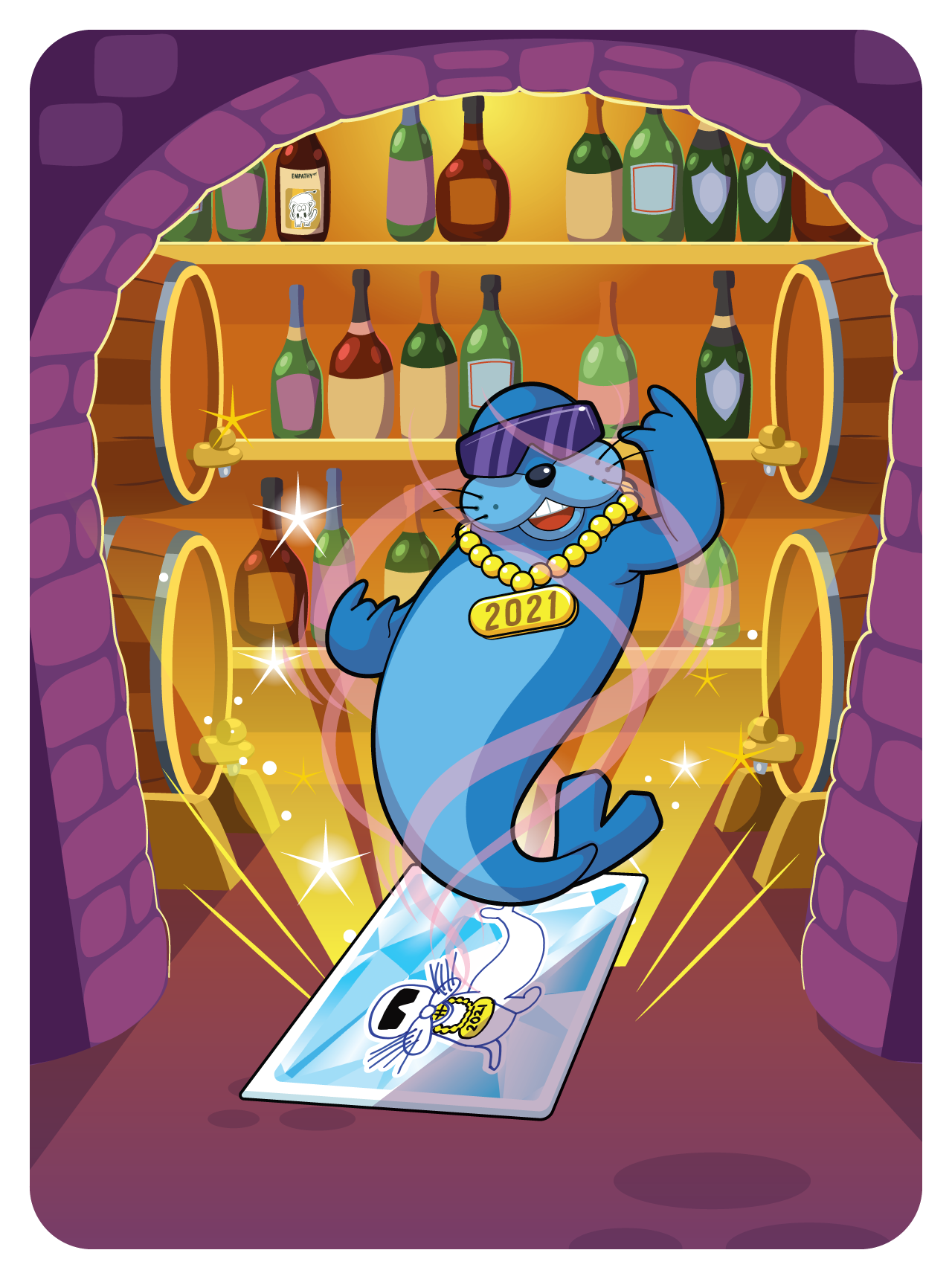 Gary Vaynerchuk - VeeFriends Series 2 - Swaggy Sea Lion #8819 - NFT # 8819