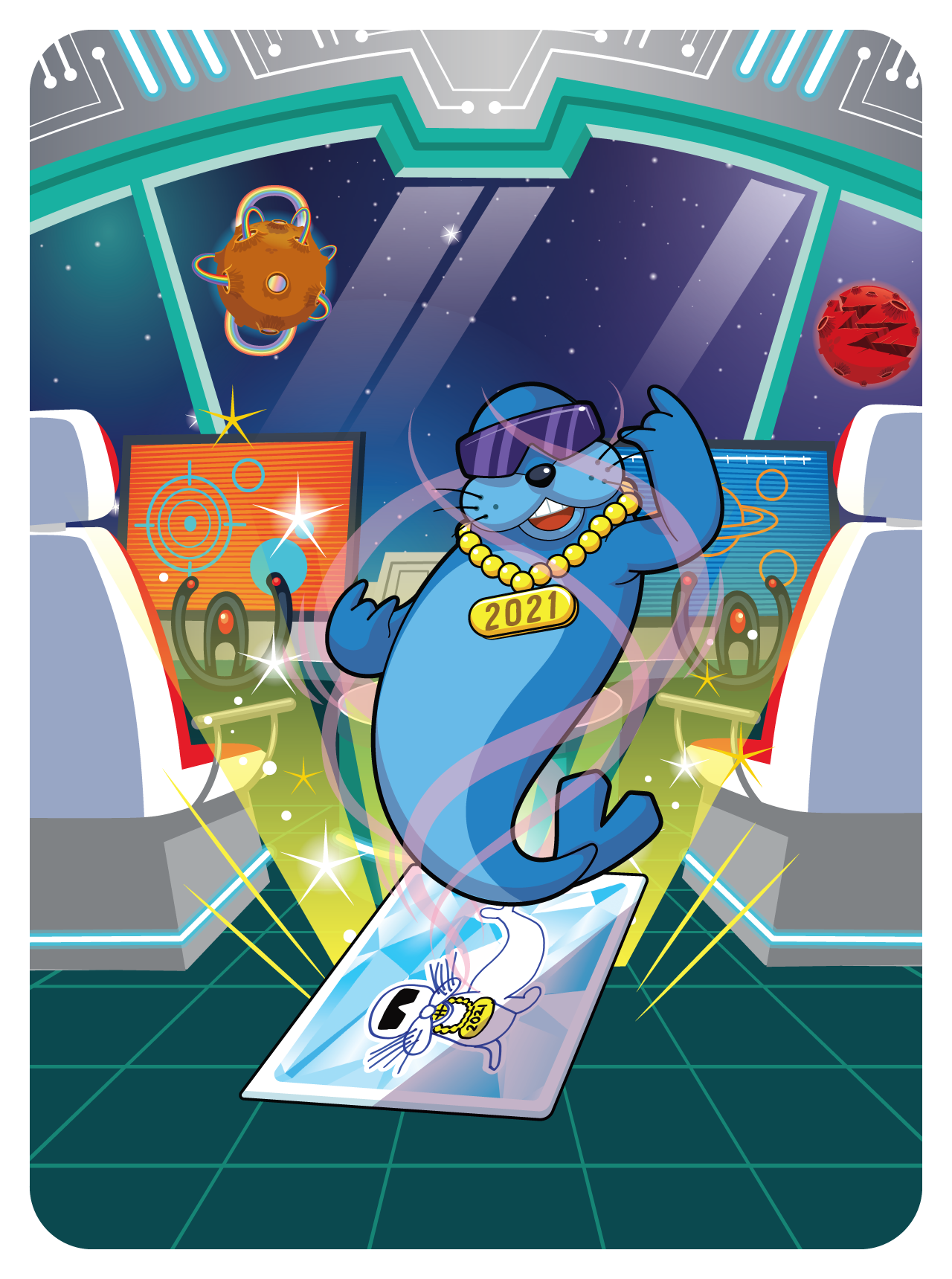 Gary Vaynerchuk - VeeFriends Series 2 - Swaggy Sea Lion #8838 - NFT # 8838