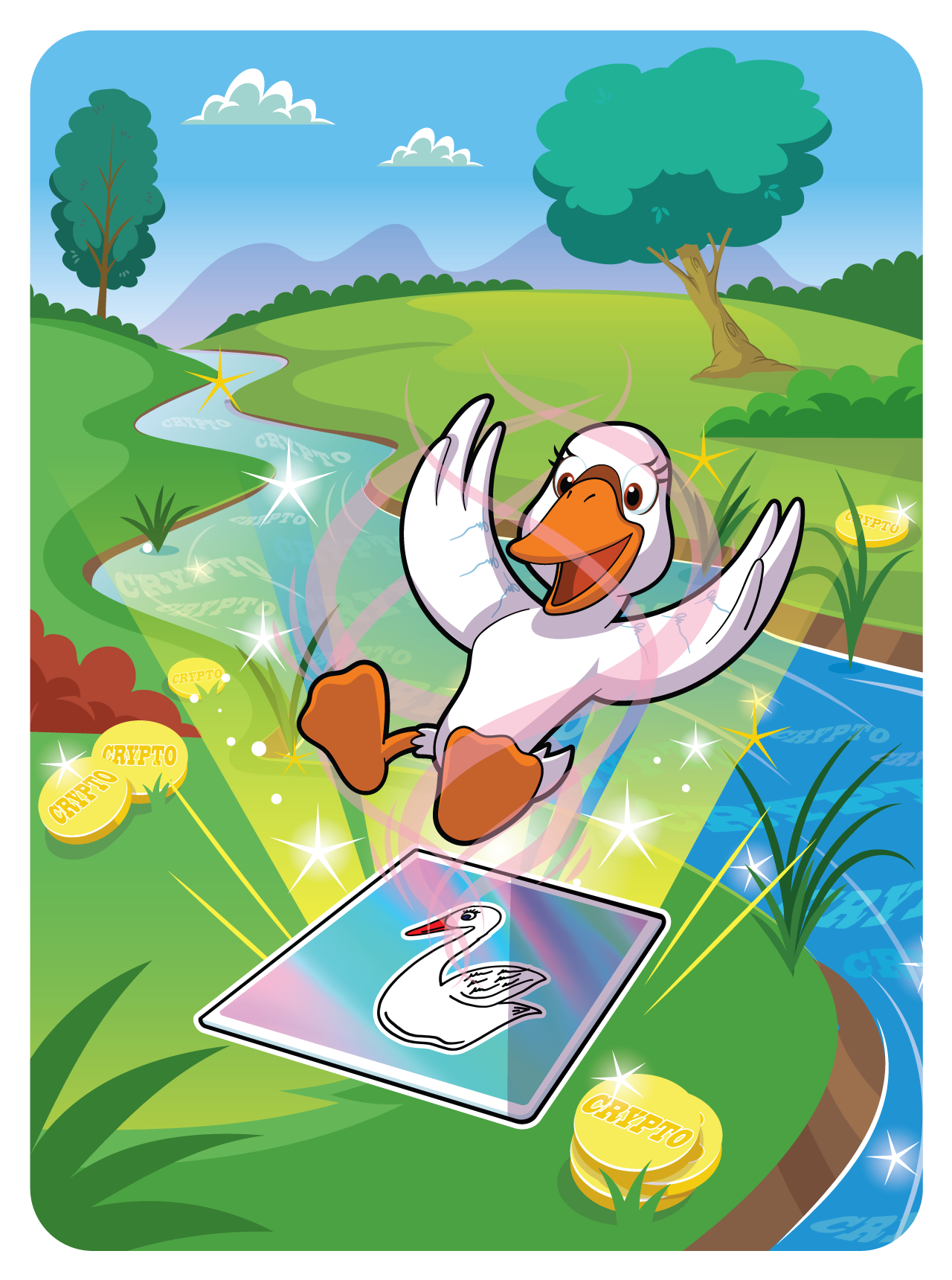 Gary Vaynerchuk - VeeFriends Series 2 - Sweet Swan #8883 - NFT # 8883