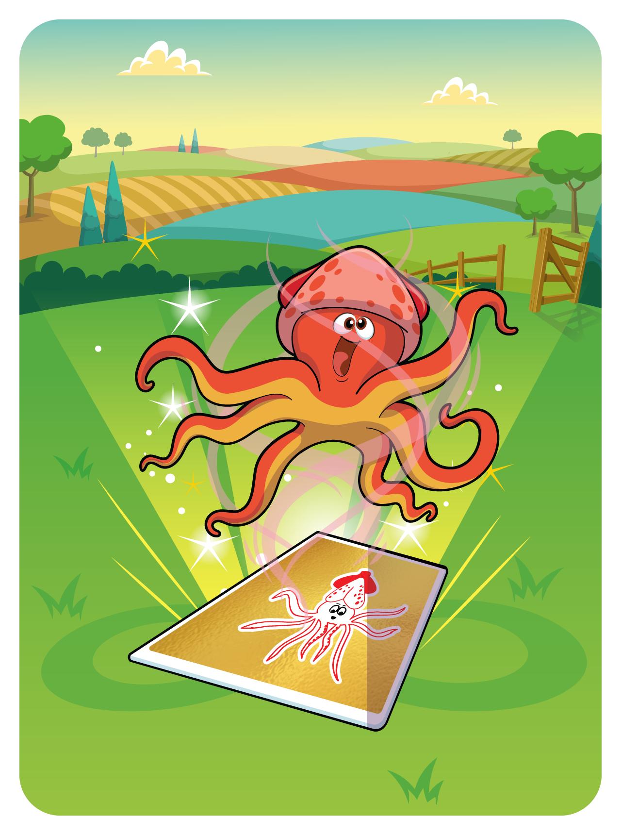 Sympathetic Squid #8924