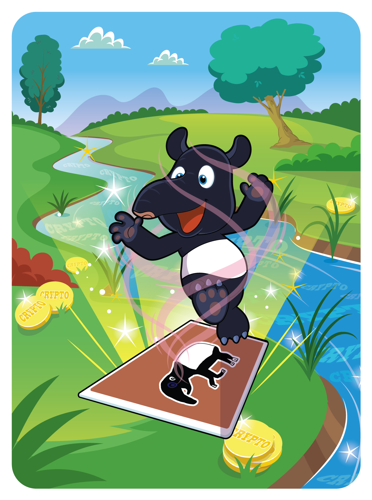 Gary Vaynerchuk - VeeFriends Series 2 - Tasteful Malayan Tapir #8939 - NFT # 8939