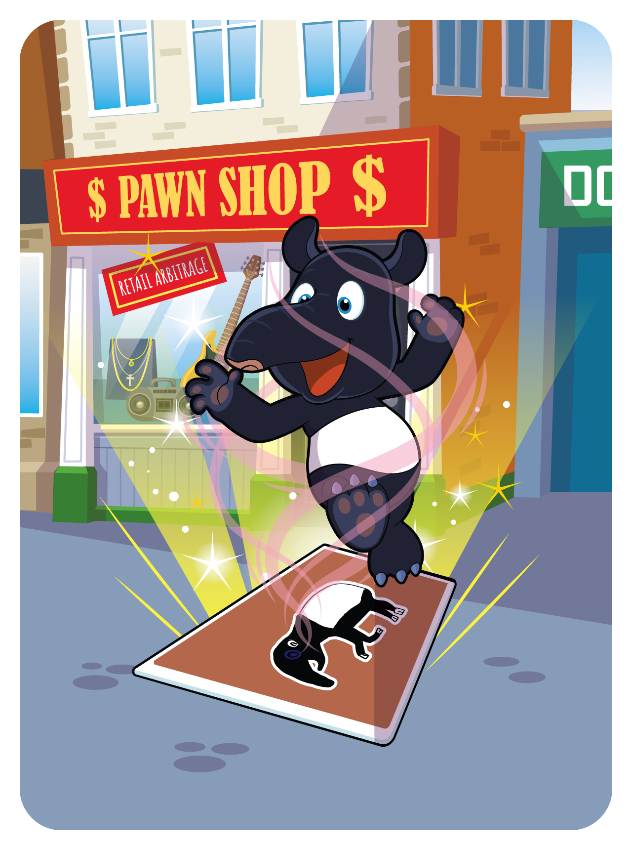 Gary Vaynerchuk - VeeFriends Series 2 - Tasteful Malayan Tapir #8943 - NFT # 8943