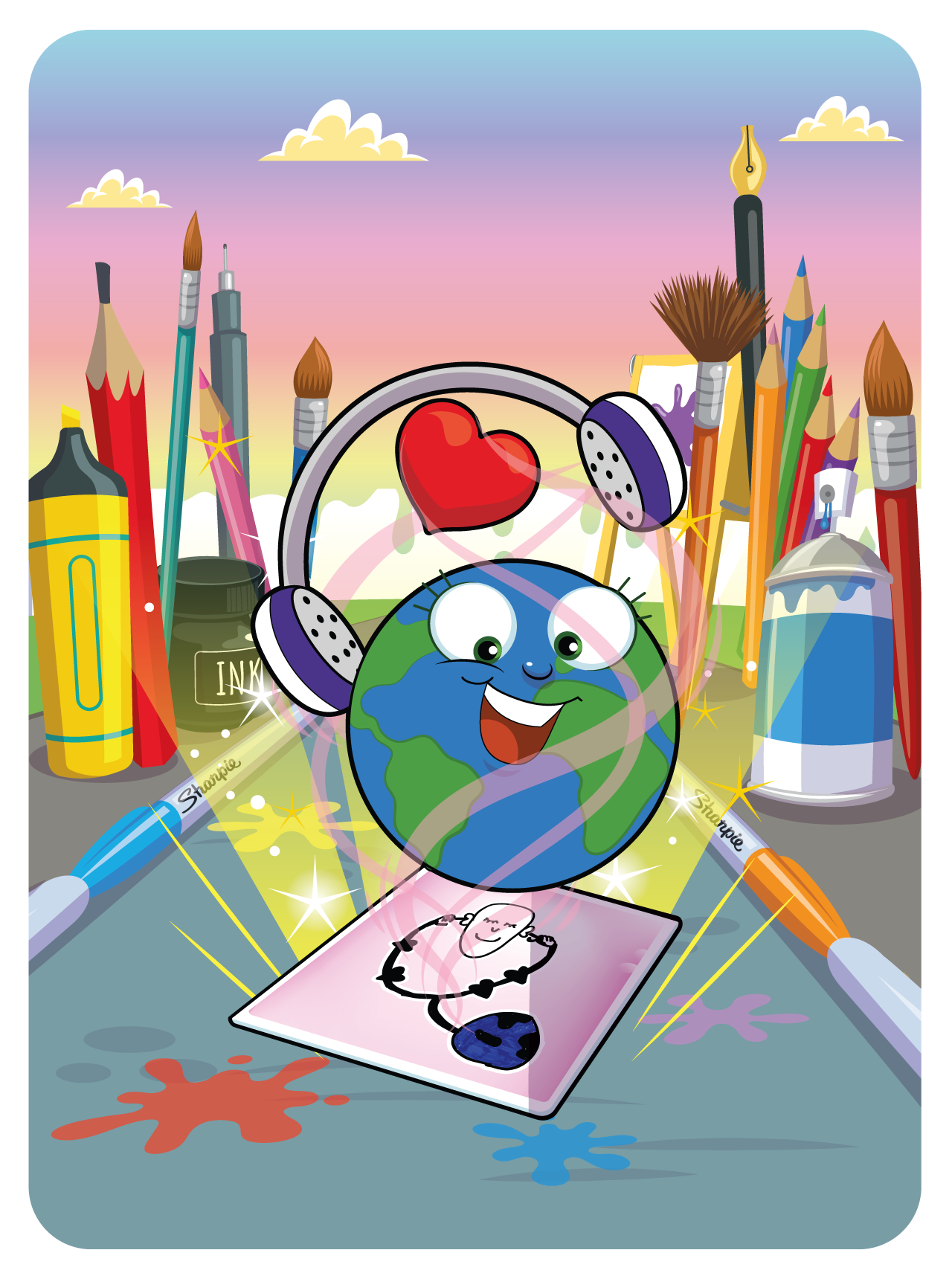 Gary Vaynerchuk - VeeFriends Series 2 - The World Has Plenty Of Love Start Listening To It #9103 - NFT # 9103