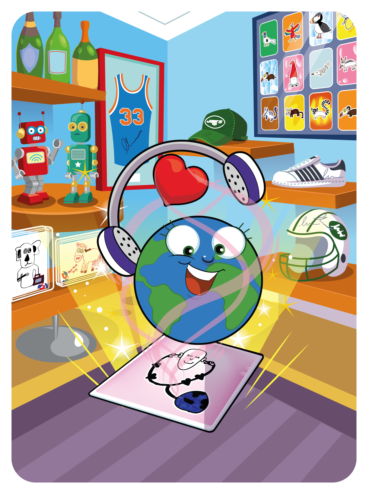 Gary Vaynerchuk - VeeFriends Series 2 - The World Has Plenty Of Love Start Listening To It #9107 - NFT # 9107