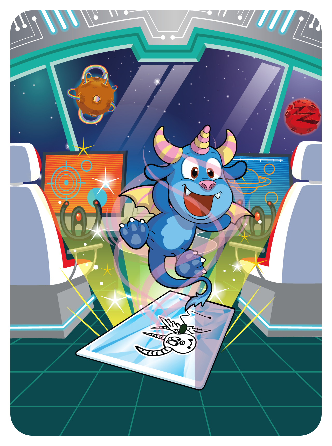 Gary Vaynerchuk - VeeFriends Series 2 - Thoughtful Three Horned Harpik #9155 - NFT # 9155