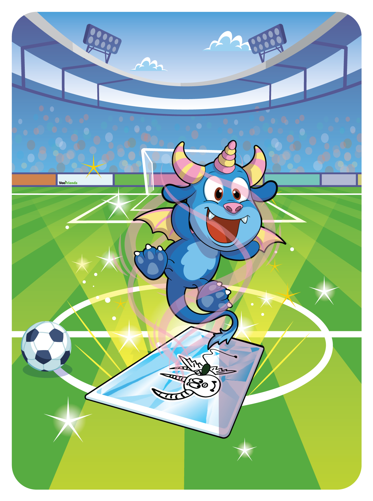 Gary Vaynerchuk - VeeFriends Series 2 - Thoughtful Three Horned Harpik #9156 - NFT # 9156