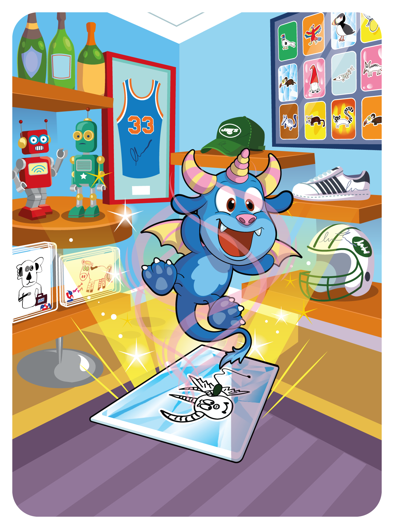 Gary Vaynerchuk - VeeFriends Series 2 - Thoughtful Three Horned Harpik #9159 - NFT # 9159