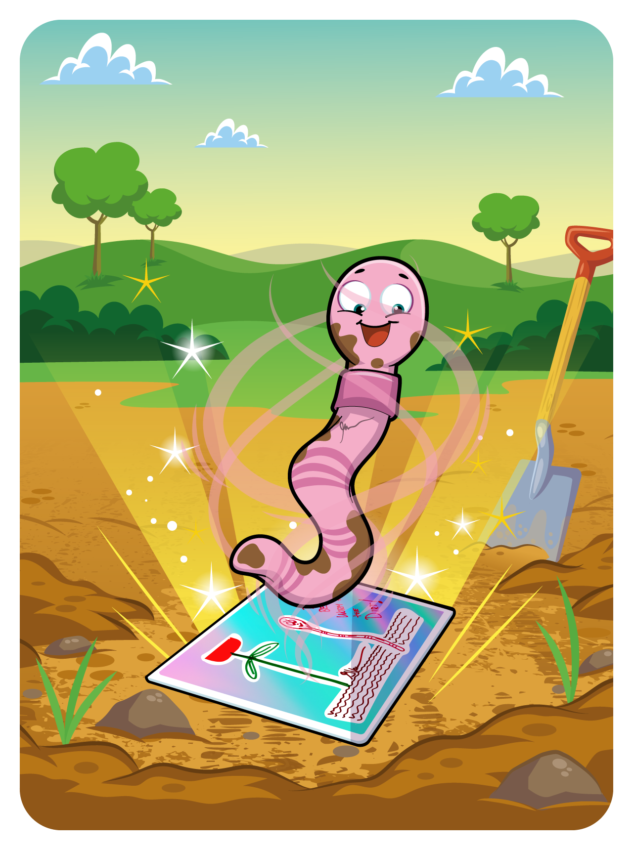 Gary Vaynerchuk - VeeFriends Series 2 - Tough To Beat A Worm From The Dirt! #9374 - NFT # 9374