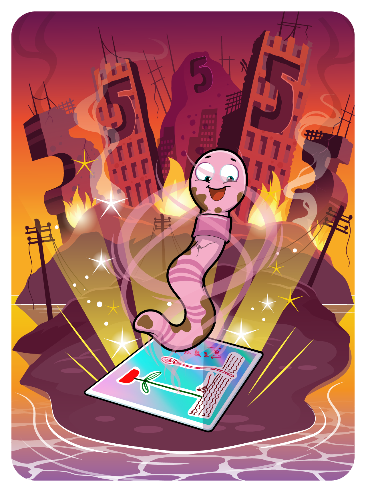 Gary Vaynerchuk - VeeFriends Series 2 - Tough To Beat A Worm From The Dirt! #9382 - NFT # 9382