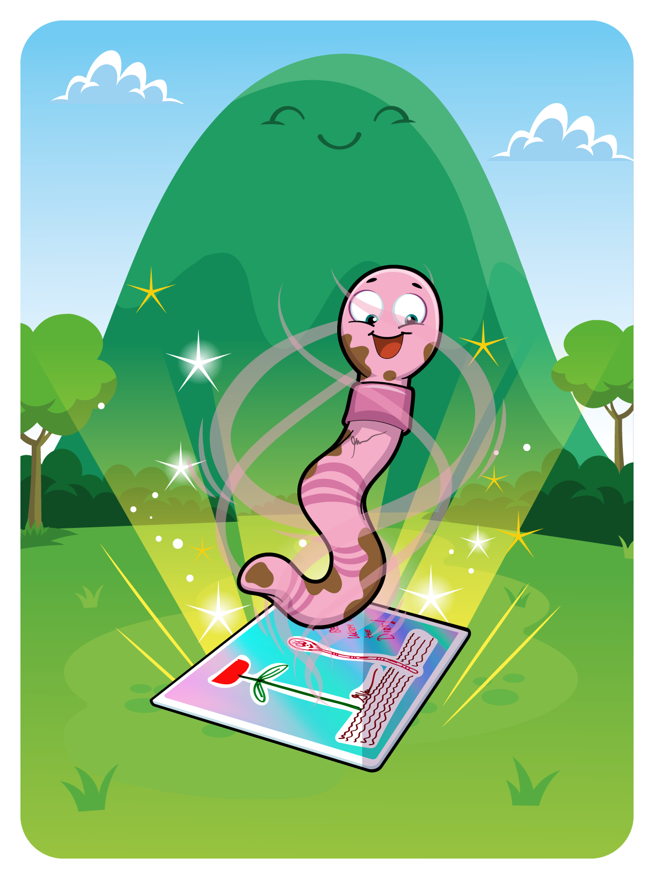 Gary Vaynerchuk - VeeFriends Series 2 - Tough To Beat A Worm From The Dirt! #9387 - NFT # 9387