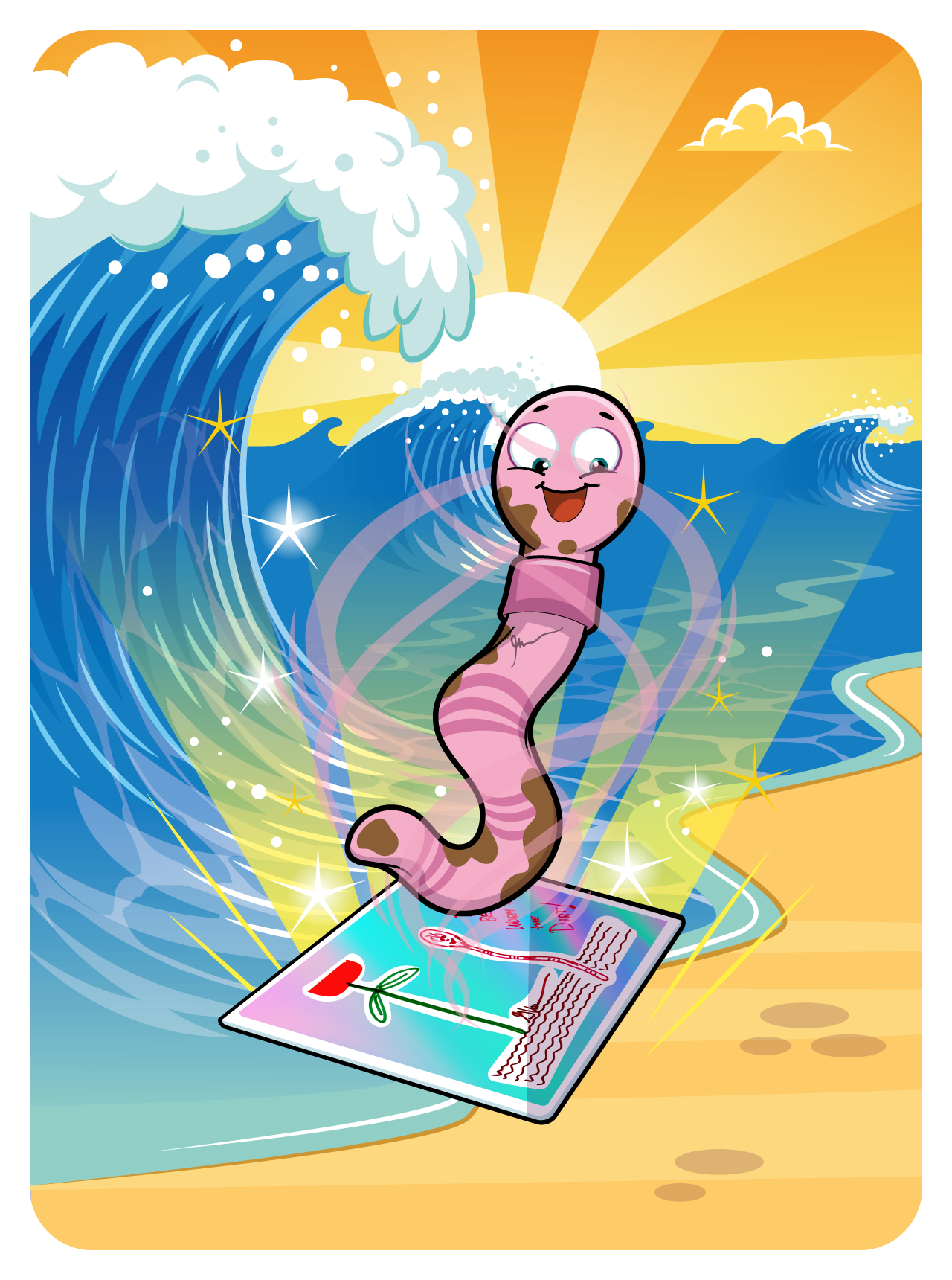 Gary Vaynerchuk - VeeFriends Series 2 - Tough To Beat A Worm From The Dirt! #9394 - NFT # 9394