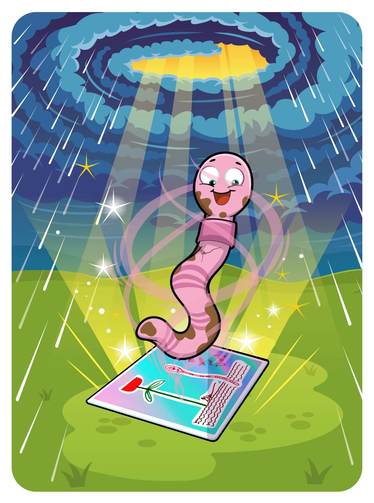 Gary Vaynerchuk - VeeFriends Series 2 - Tough To Beat A Worm From The Dirt! #9398 - NFT # 9398