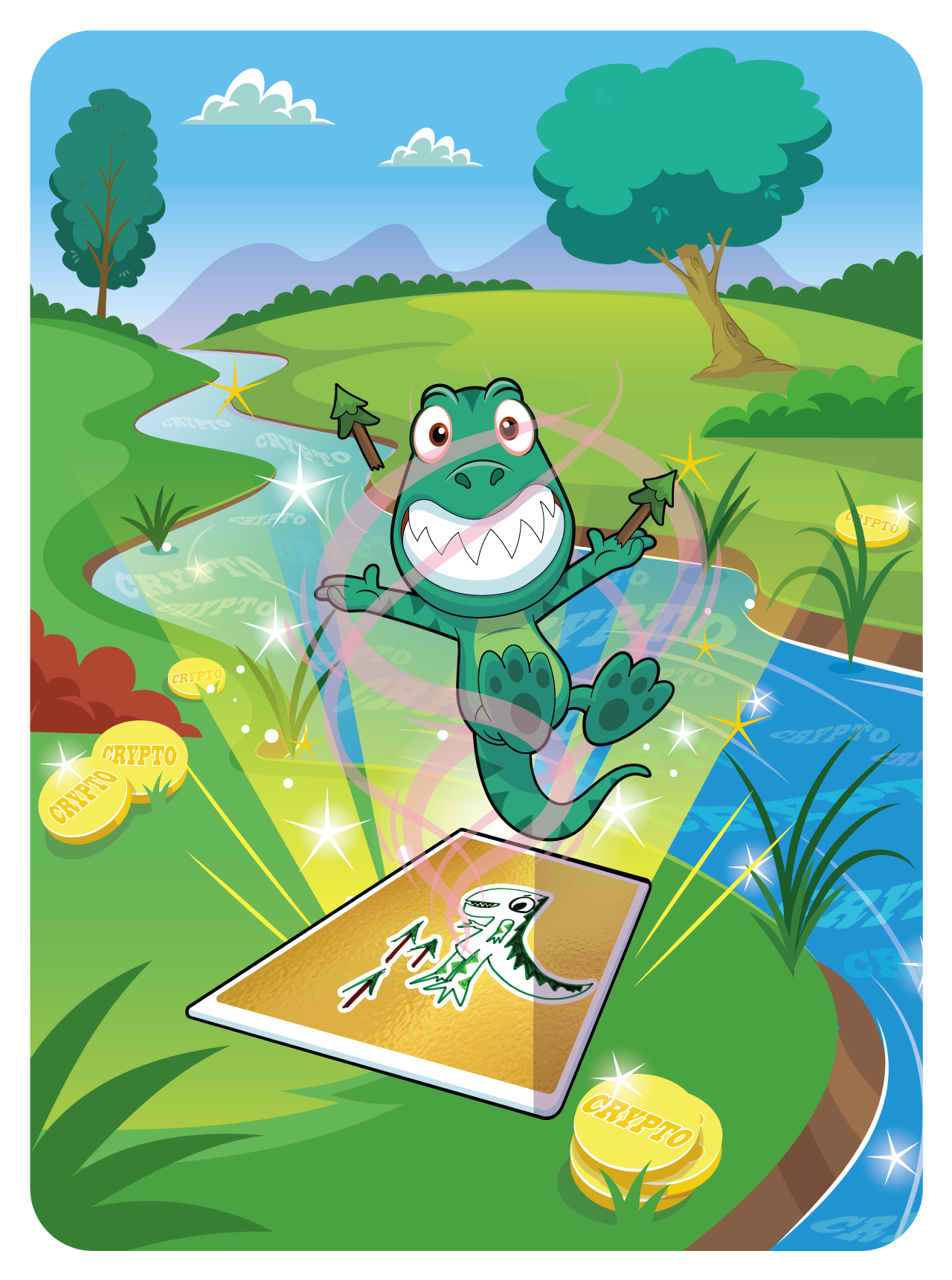 Gary Vaynerchuk - VeeFriends Series 2 - Truculent T-Rex #9464 - NFT # 9464