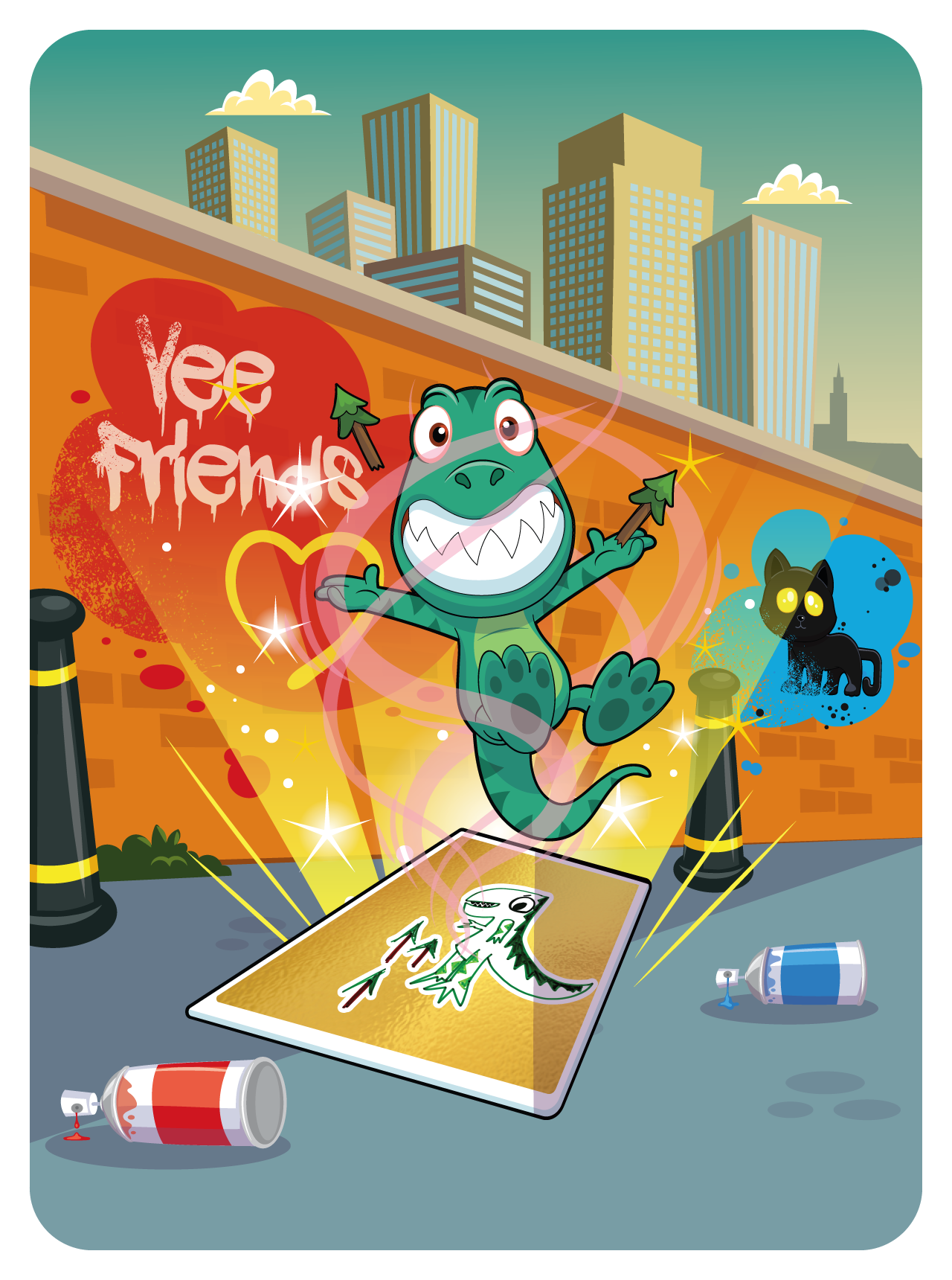 Gary Vaynerchuk - VeeFriends Series 2 - Truculent T-Rex #9470 - NFT # 9470