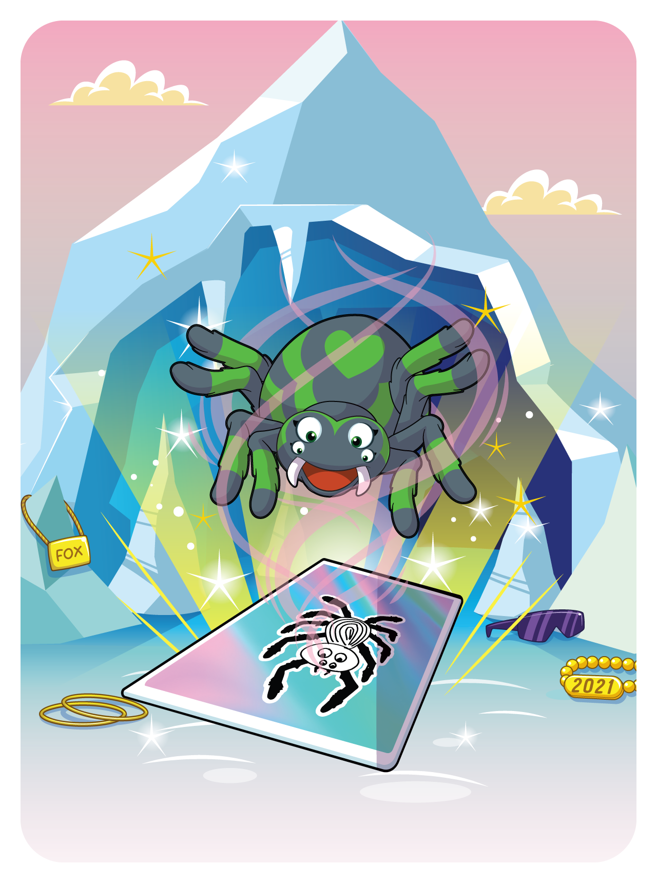 Trusting Tarantula #9505