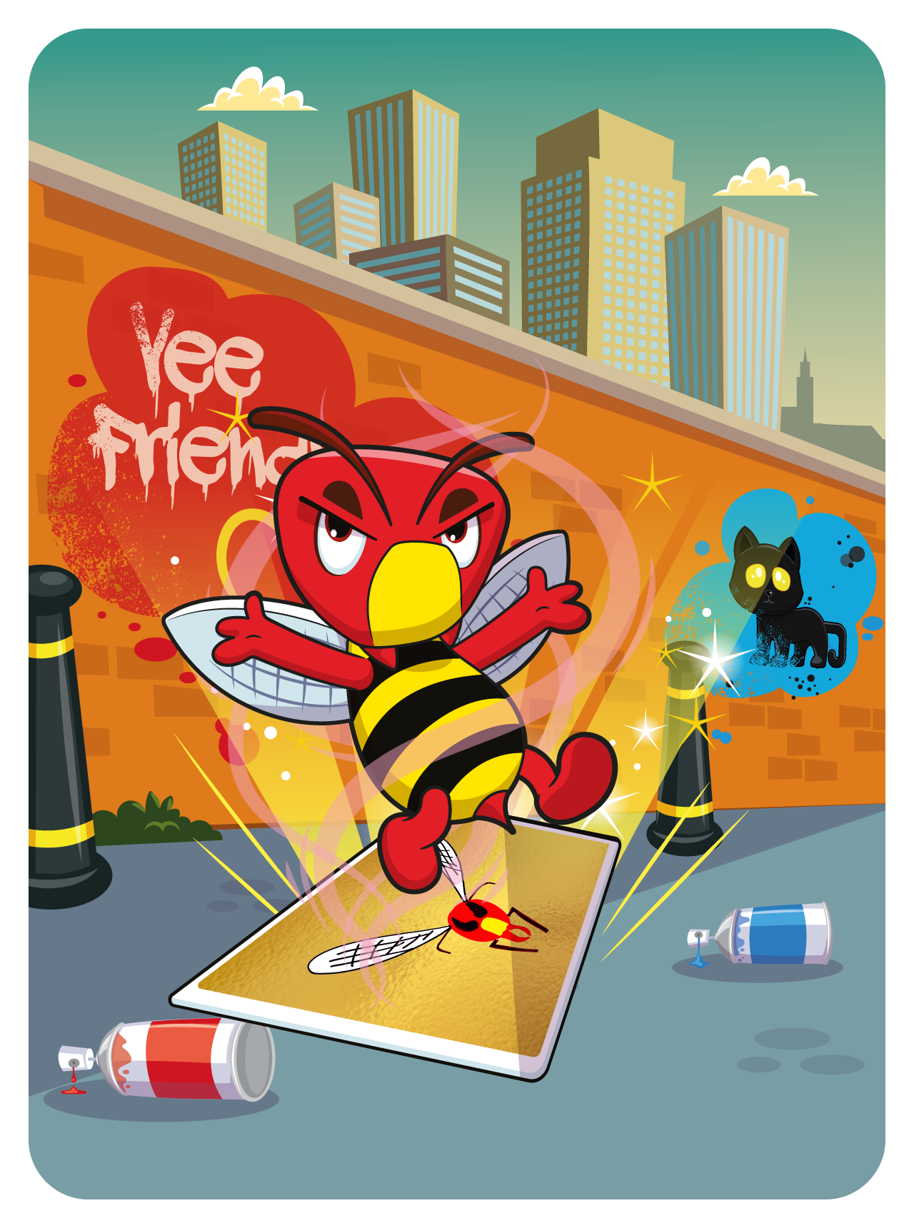 Gary Vaynerchuk - VeeFriends Series 2 - "Hot Shit" Hornet #96 - NFT # 96