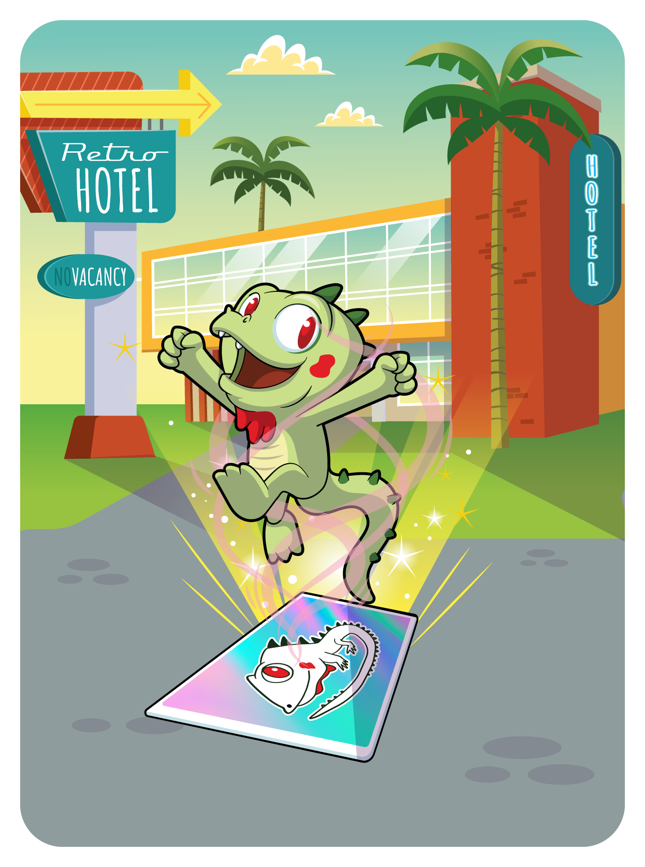 Gary Vaynerchuk - VeeFriends Series 2 - Intuitive Iguana #966 - NFT # 966