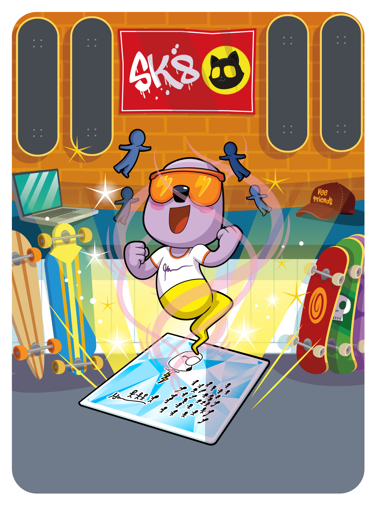 Gary Vaynerchuk - VeeFriends Series 2 - When You Live For Their Validation You Aren't Living #9803 - NFT # 9803