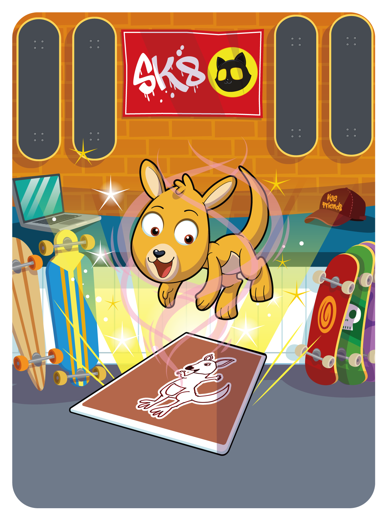 Gary Vaynerchuk - VeeFriends Series 2 - Wild Wallaby #9889 - NFT # 9889