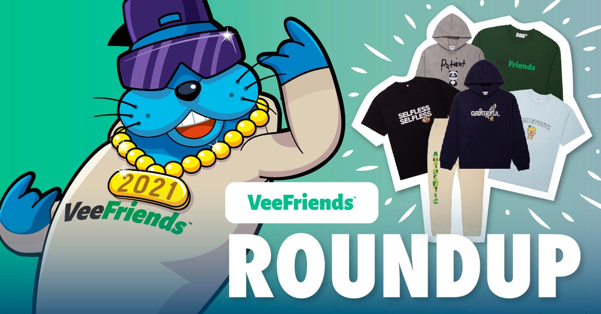 VeeFriends Roundup: VeeFriends ’22 Winter Apparel Collection, PureWow Trading Card Event in NYC…