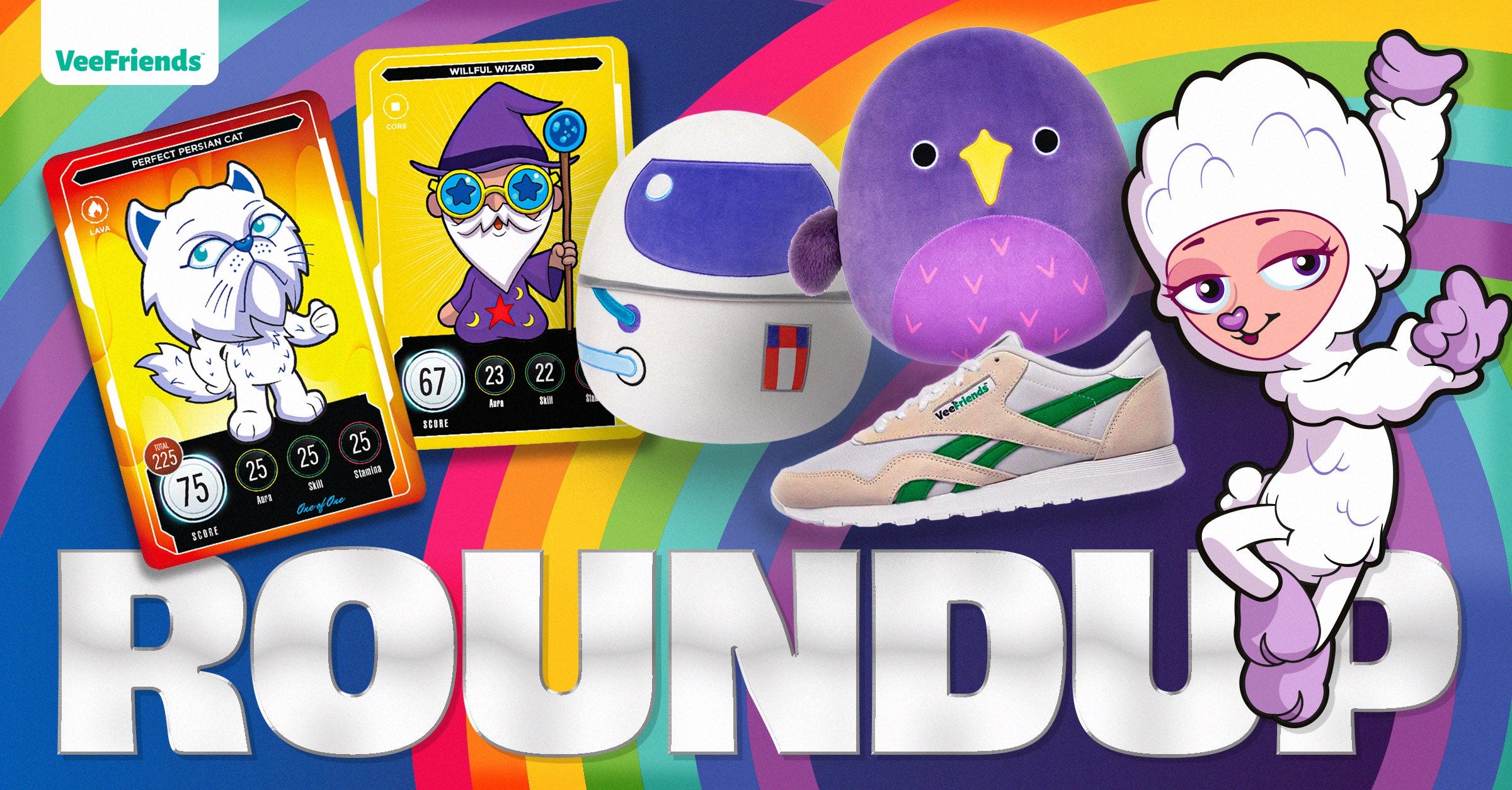 VeeFriends Roundup: Reebok Shoe Collab Announced, VeeFriends Squishmallows Dropping Monday…