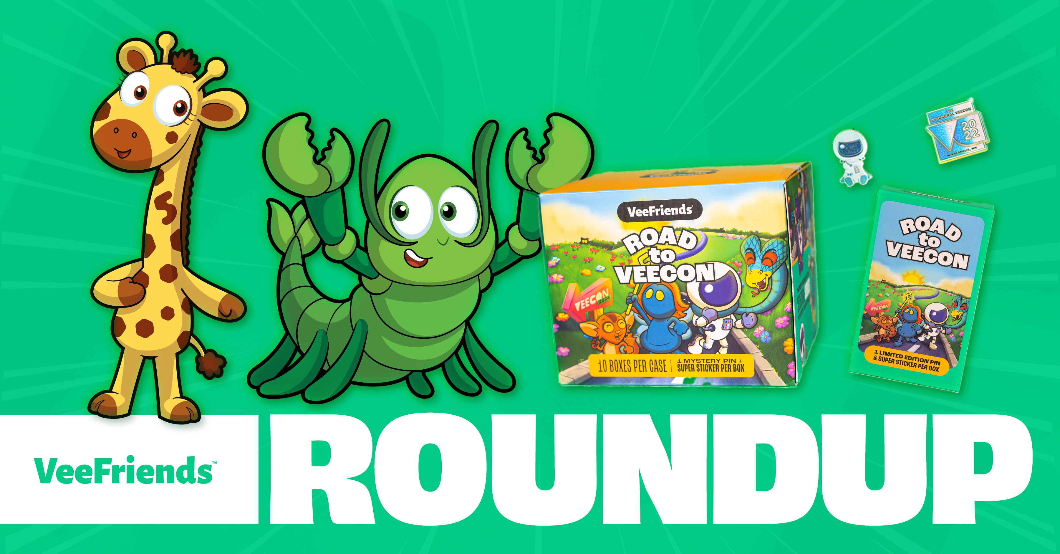 Weekly Roundup: Road to VeeCon Collection SOLD OUT, Loyal Lobsters Get Maine Lobster, Collect-A-Con…