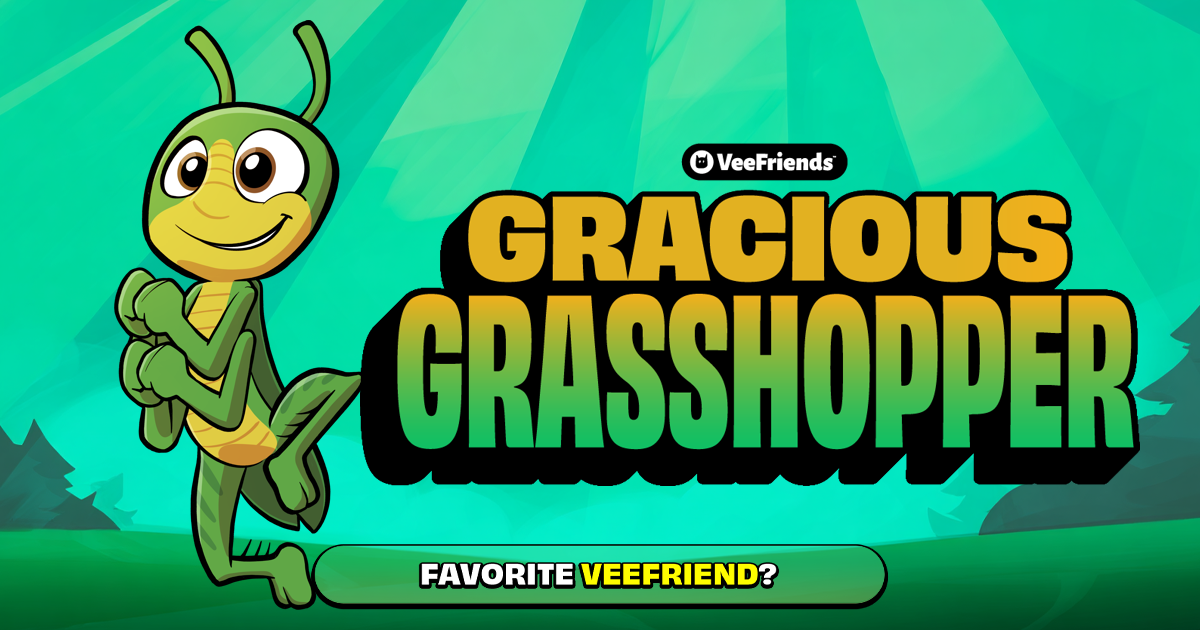 Gracious Grasshopper | VeeFriends