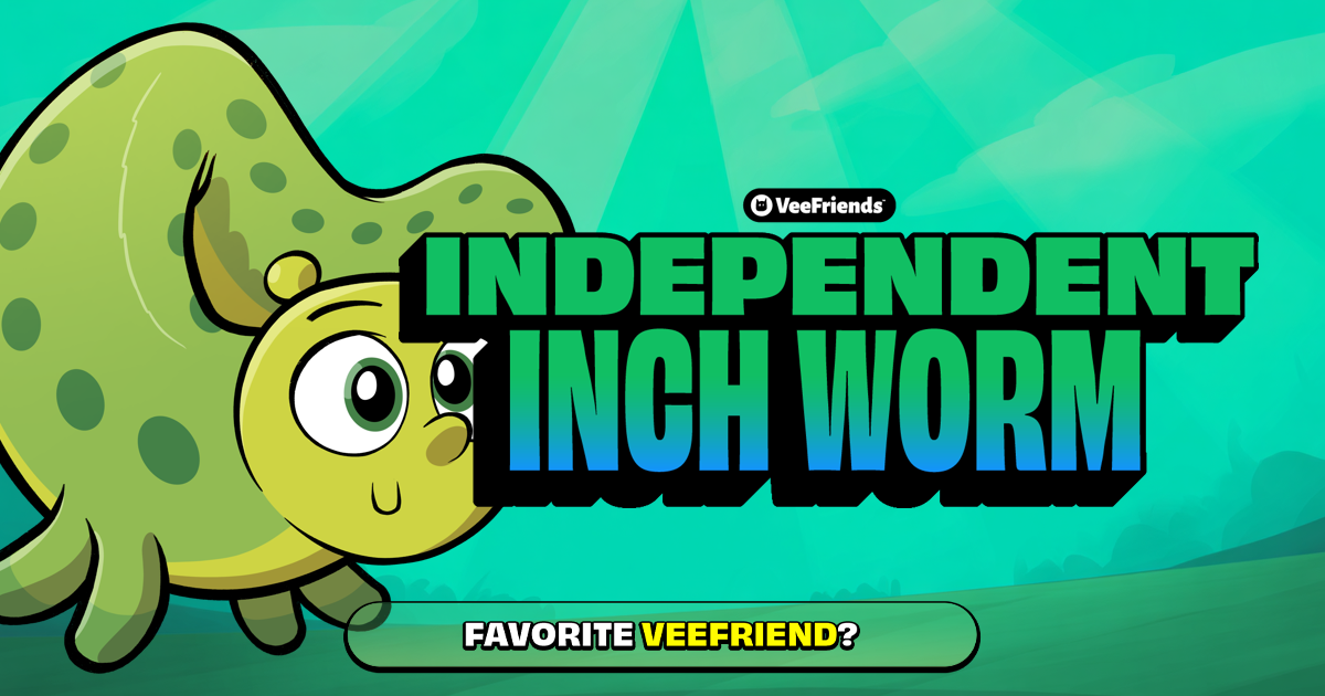 Independent Inch Worm | VeeFriends