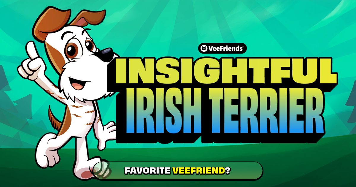 Insightful Irish Terrier | VeeFriends