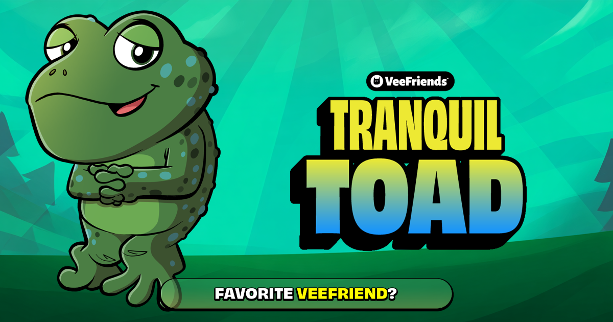 Tranquil Toad | VeeFriends