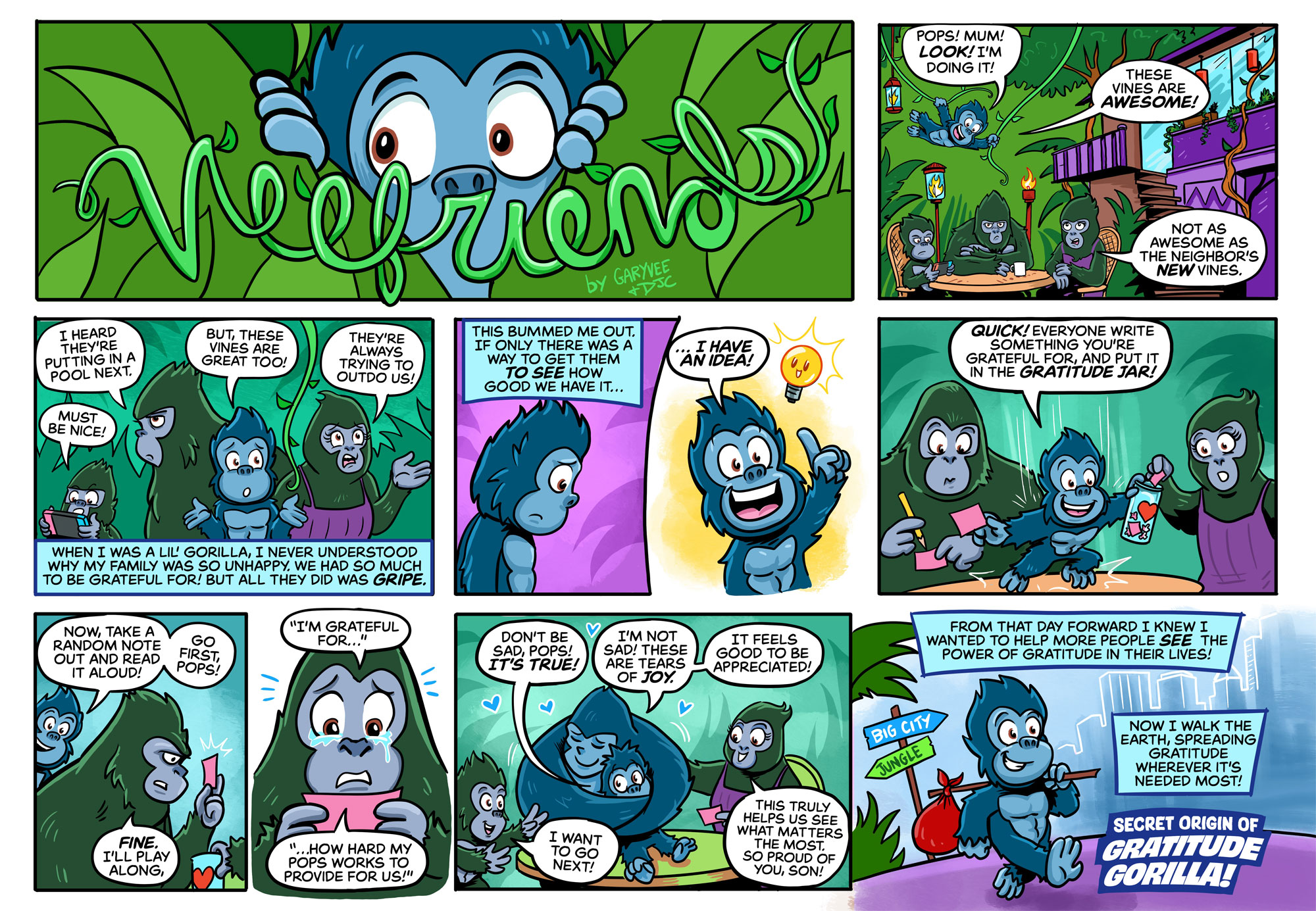 Secret Origin: Gratitude Gorilla