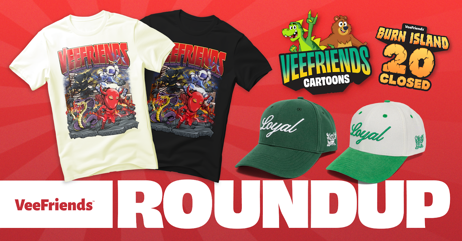 Weekly Roundup: Retro Tee Dropping Soon, Loyal Lobster FriendsCap Announced, Eruption 20 Concludes……