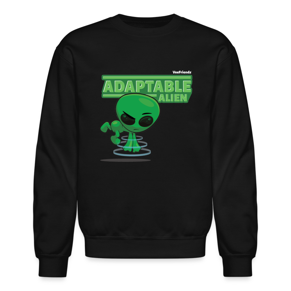 Adaptable Alien Character Comfort Adult Crewneck Sweatshirt