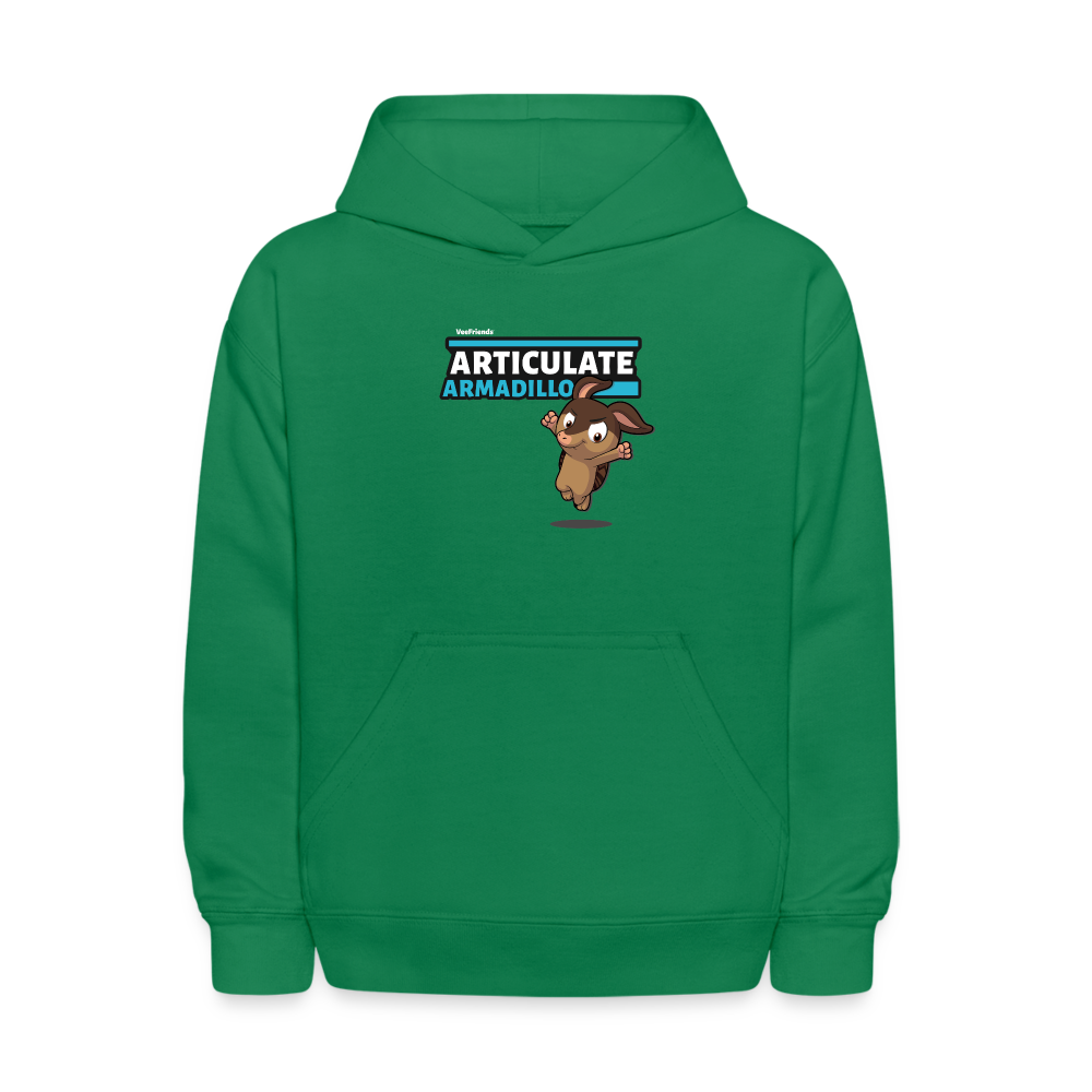 Articulate Armadillo Character Comfort Kids Hoodie