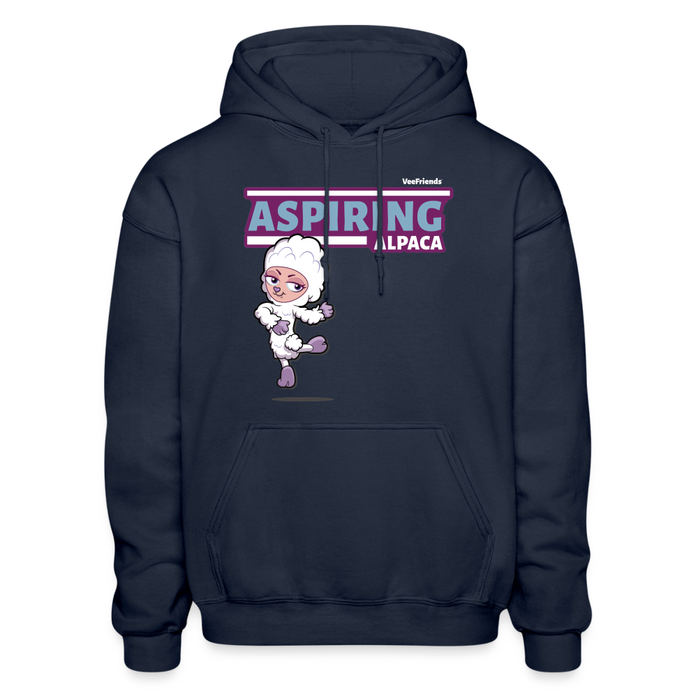 Aspiring Alpaca Character Comfort Adult Hoodie