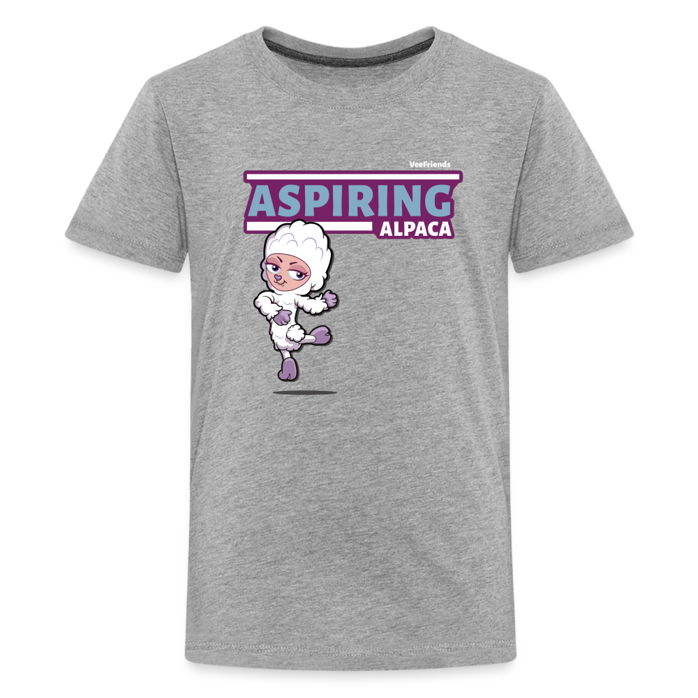 Aspiring Alpaca Character Comfort Kids Tee