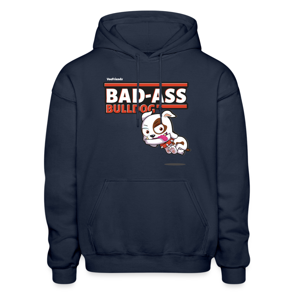 Bad-Ass Bulldog Character Comfort Adult Hoodie
