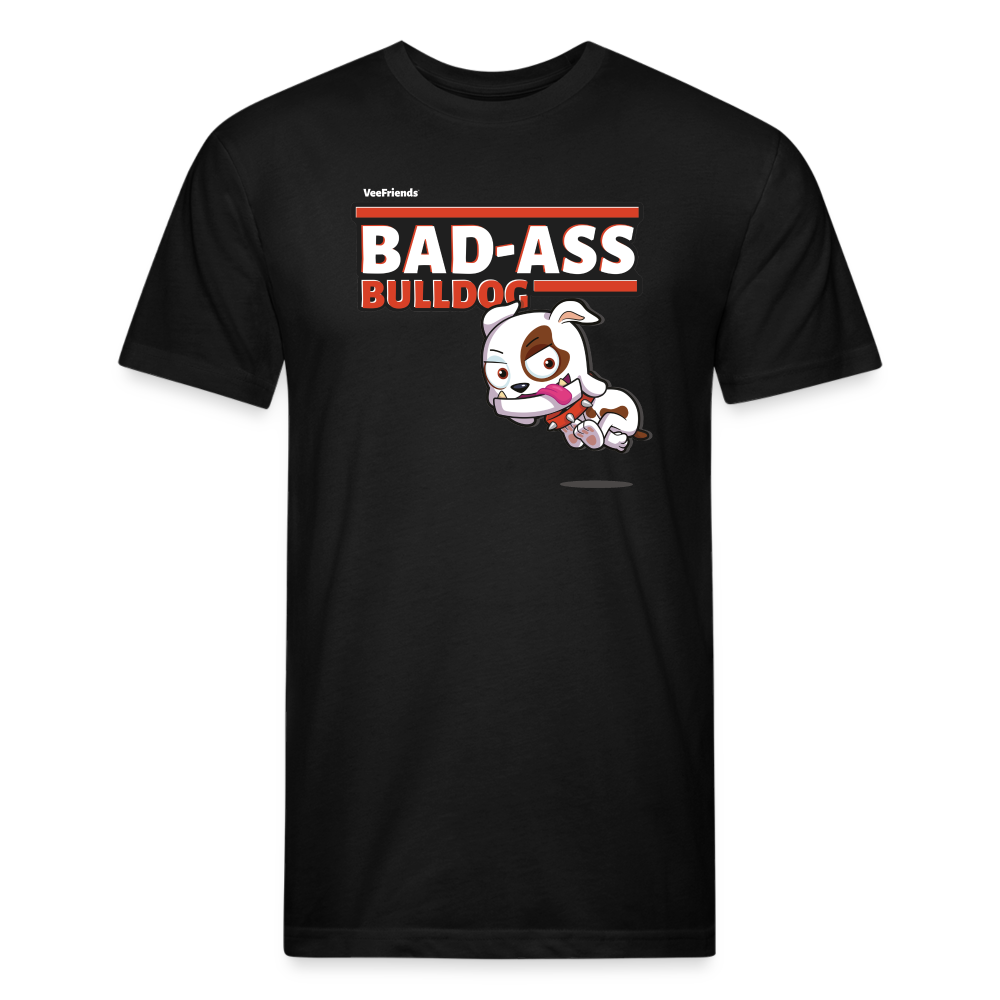 Bad-Ass Bulldog Character Comfort Adult Tee