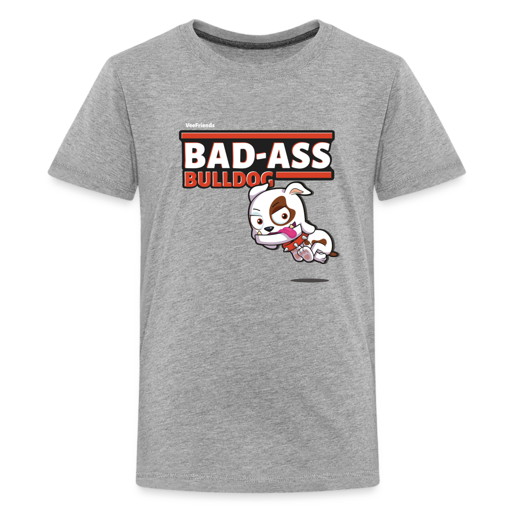 Bad-Ass Bulldog Character Comfort Kids Tee