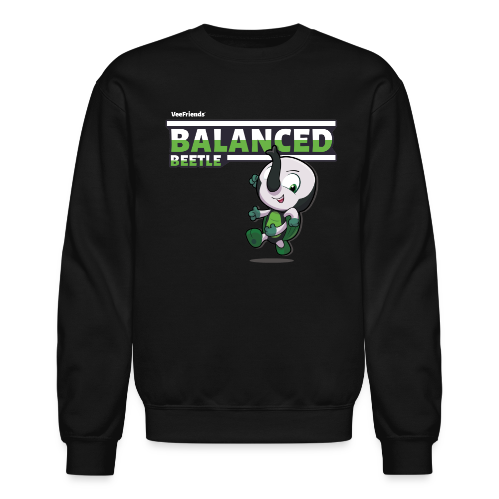 Balanced Beetle Character Comfort Adult Crewneck Sweatshirt