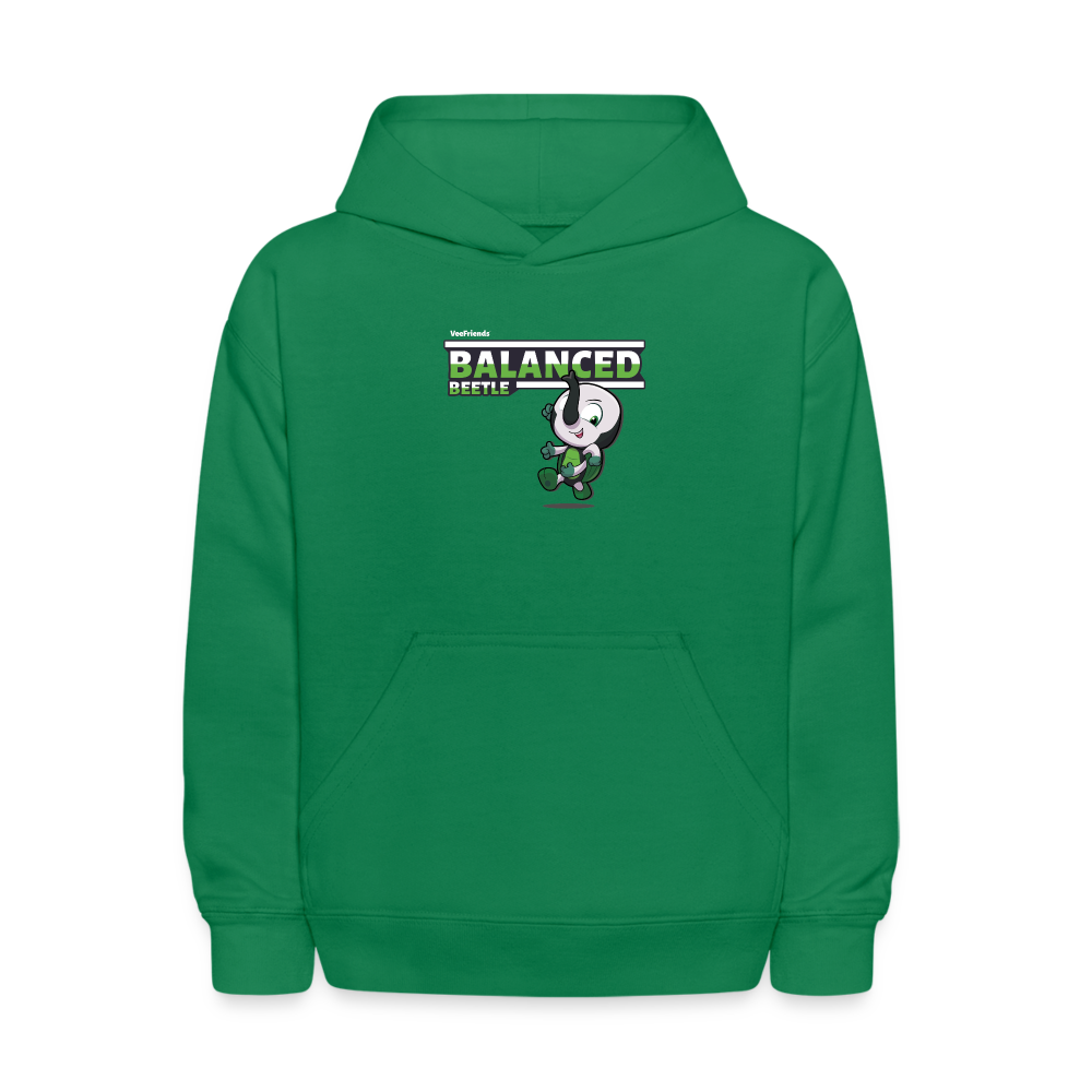Balanced Beetle Character Comfort Kids Hoodie